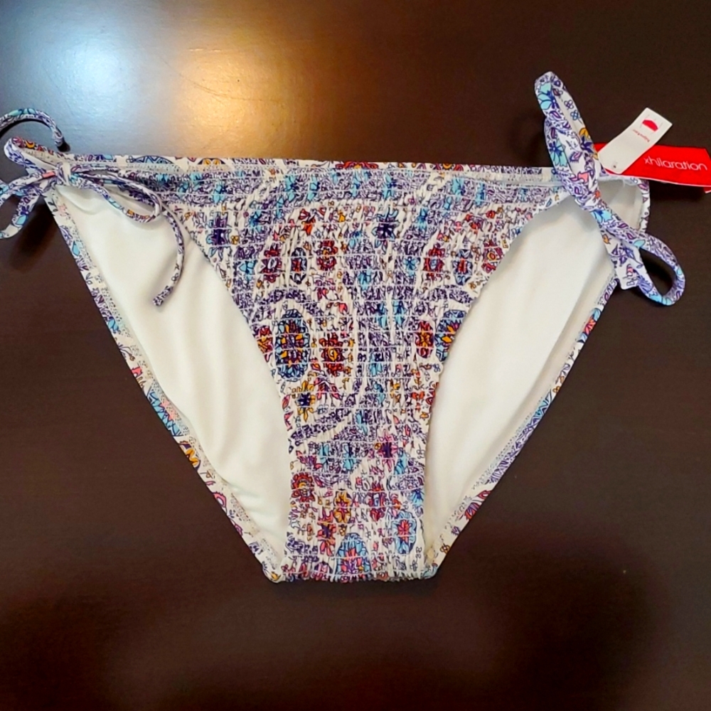 Xhilaration hipster tie bikini bottoms size XL